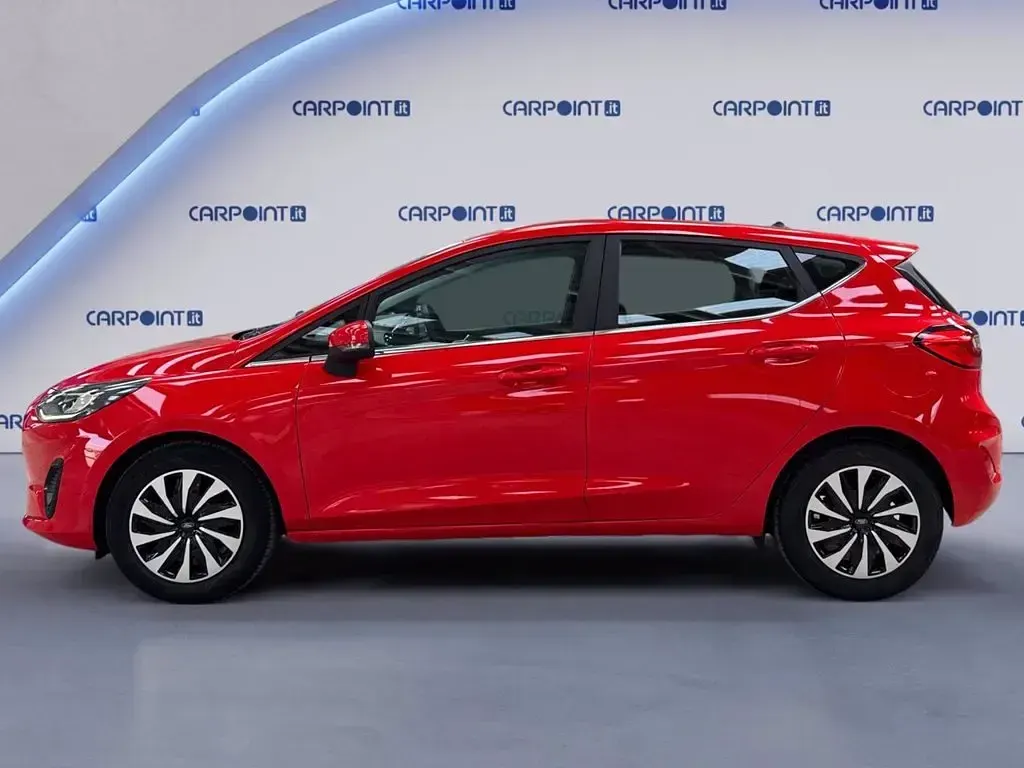 Usata Ford Fiesta Titanium 125 CV (91 kW) 2022 Rosso Utilitaria