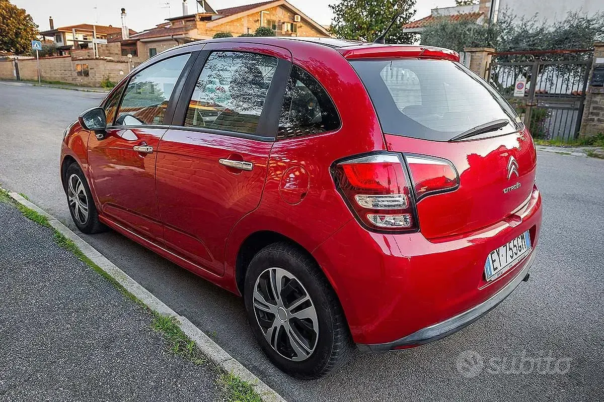 Usata Citroën C3 82 CV (60 kW) 2015 Rosso Berlina