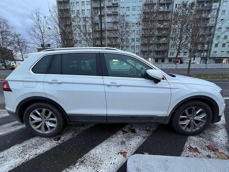 Usata VW Tiguan Advance 150 CV (110 kW) 2019 Pure white SUV