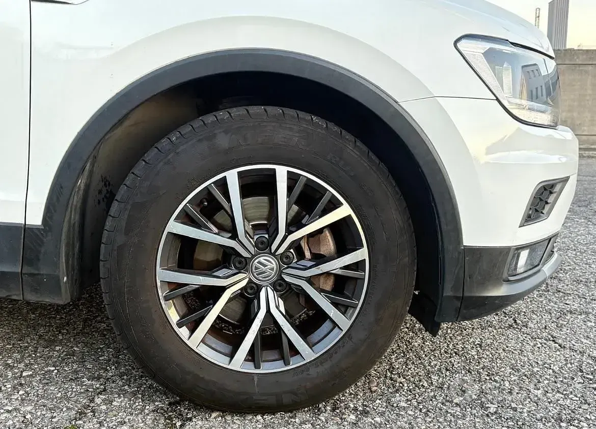 Usata VW Tiguan Allspace 150 CV (110 kW) 2018 Bianco SUV