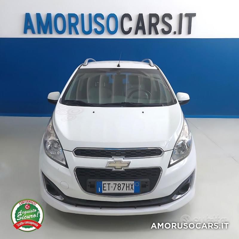 Usata Chevrolet Spark 68 CV (50 kW) 2013 Bianco Utilitaria