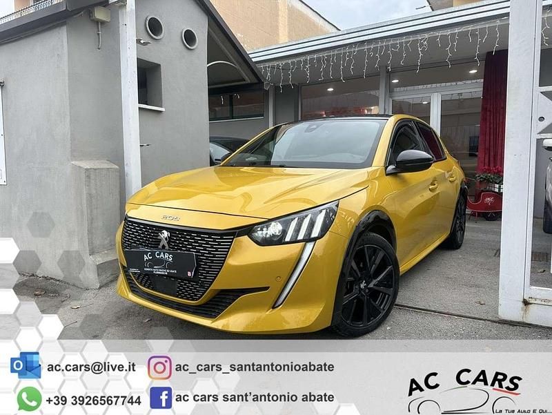 Giallo Usata 2023 Peugeot 208 GT-line Due volumi | 16.990 € (Buon prezzo) - Immagine 1/4