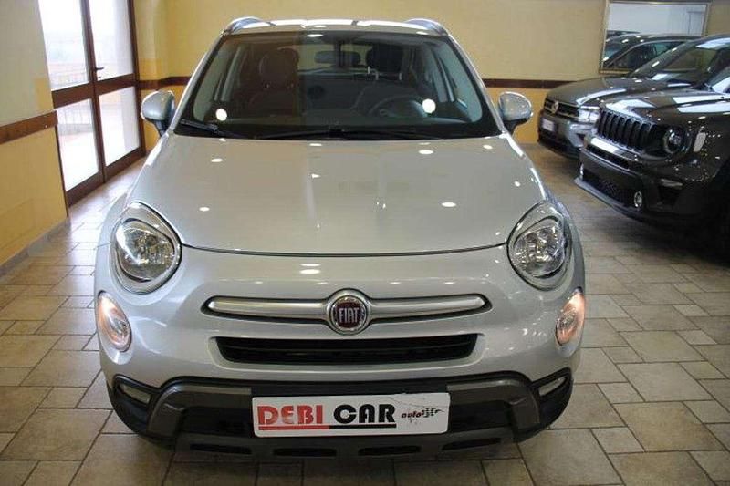 Usata Fiat 500X Cross 95 CV (69 kW) 2018 Argento SUV