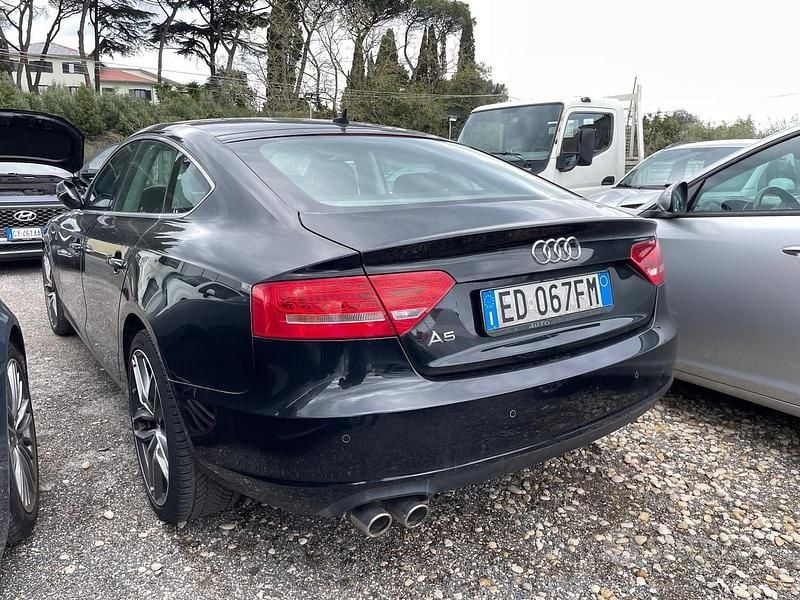 Usata Audi A5 Sportback 143 CV (105 kW) 2010 Nero Utilitaria