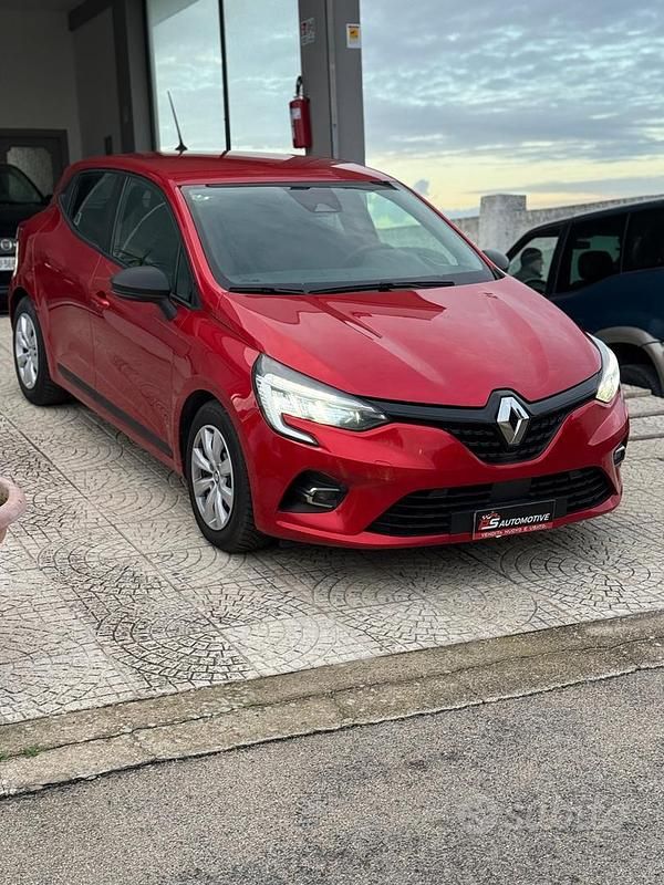 Usata Renault Clio V 85 CV (62 kW) 2020 Rosso Berlina