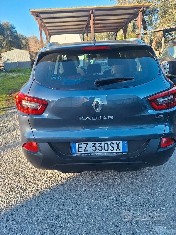 Usata Renault Kadjar Life 110 CV (80 kW) 2015 Grigio SUV