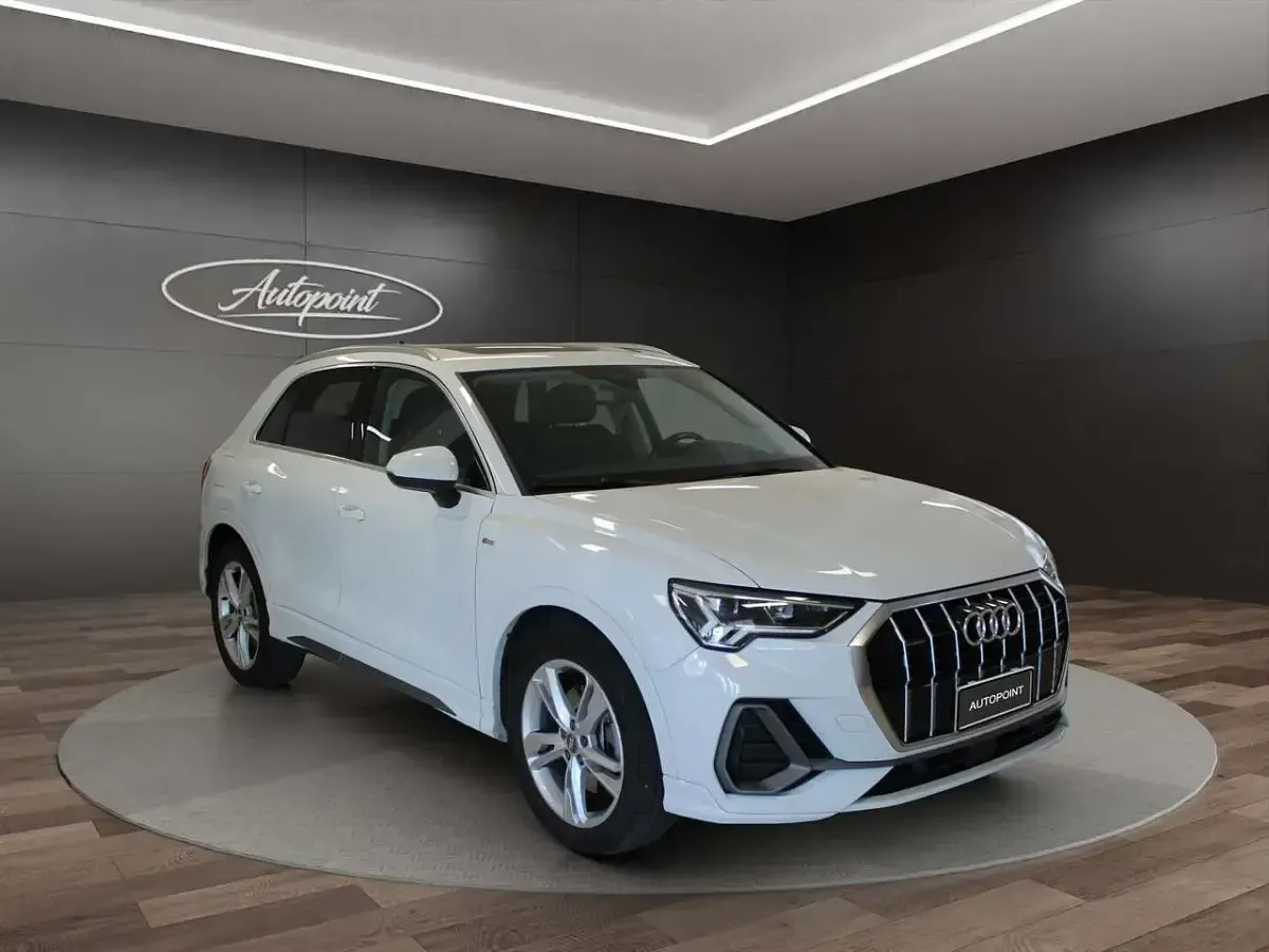 Usata Audi Q3 S-Line 190 CV (139 kW) 2019 Bianco SUV