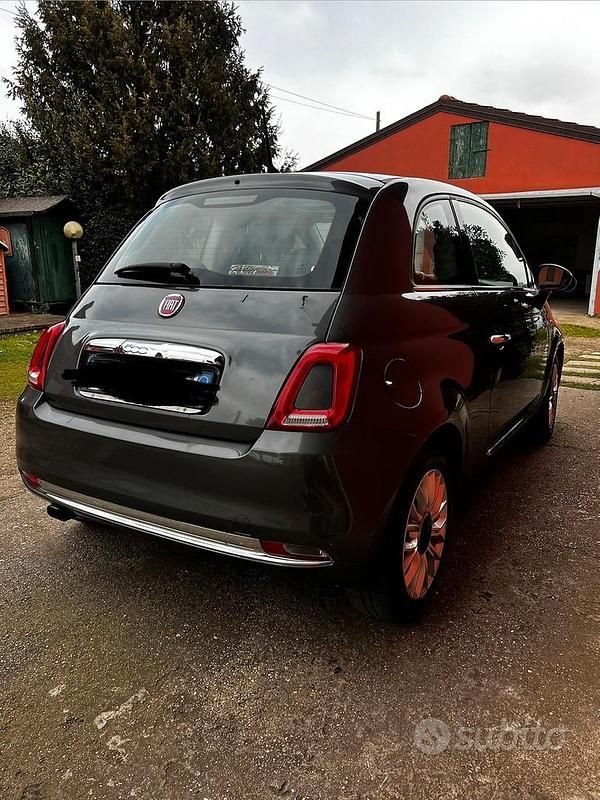Usata Fiat 500 Lounge 2016 Grigio Utilitaria