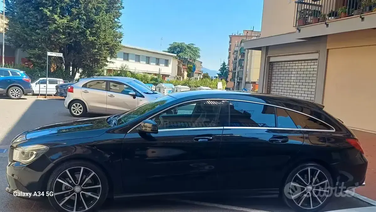 Usata Mercedes CLA200 Premium 136 CV (100 kW) 2016 Nero Coupé