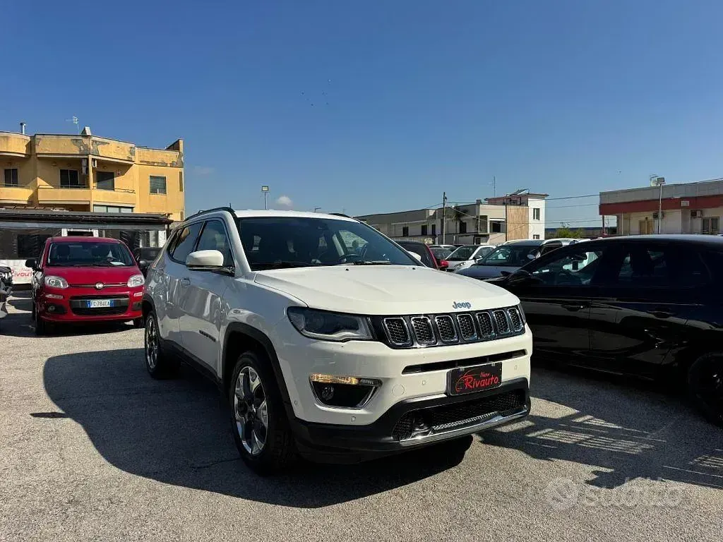 Usata Jeep Compass Limited 120 CV (88 kW) 2018 Bianco SUV