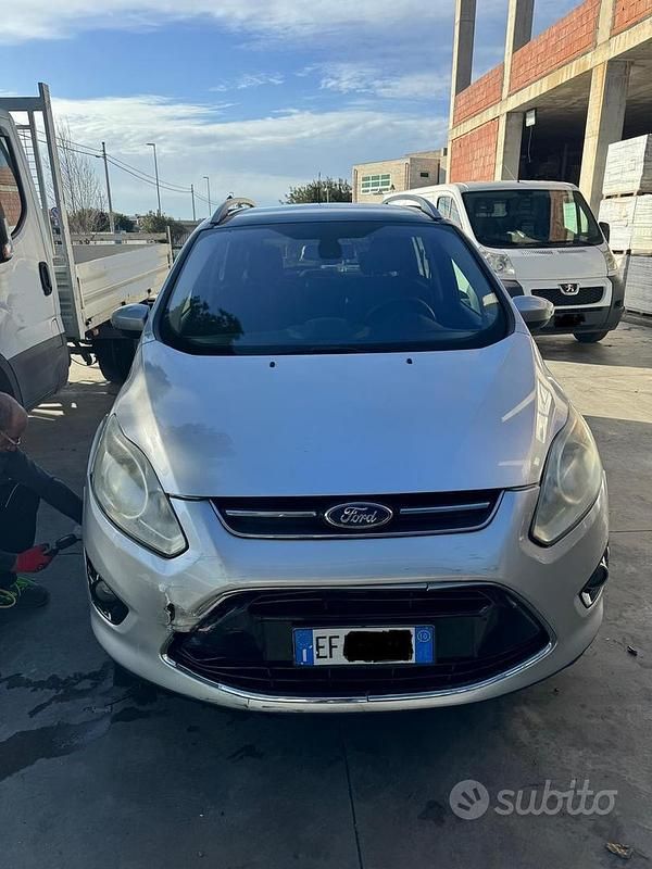 Grigio Usata 2010 Ford C-MAX Monovolume | 3500 € (Buon prezzo) - Immagine 1/4