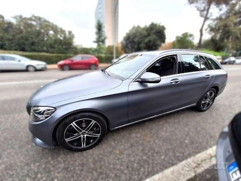 Usata Mercedes C200 184 CV (135 kW) 2021 Grigio Station wagon