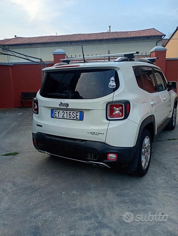 Usata Jeep Renegade 120 CV (88 kW) 2015 Bianco SUV