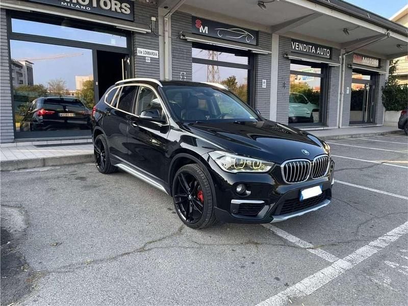 Usata BMW X1 150 CV (110 kW) 2019 Nero SUV