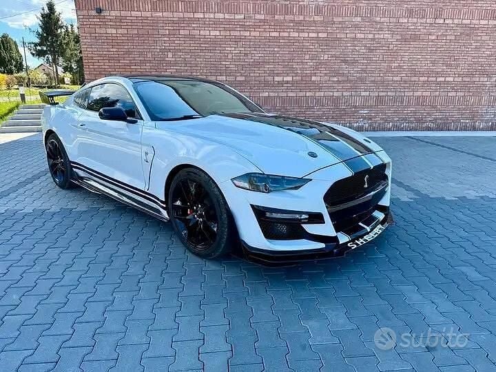 Usata Ford Mustang GT Bullitt 460 CV (338 kW) 2020 Bianco Coupé