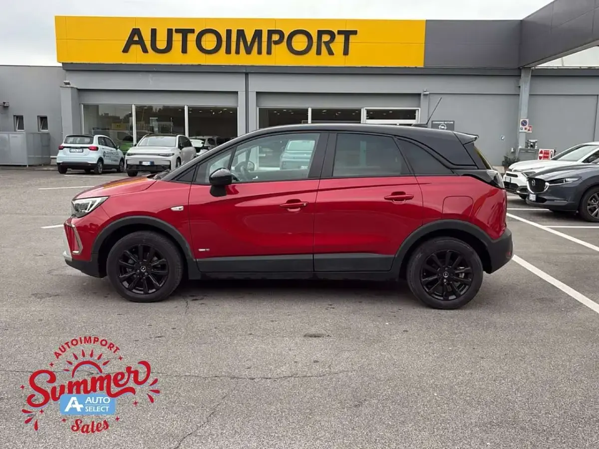Usata Opel Crossland Edition 110 CV (80 kW) 2022 Rosso SUV