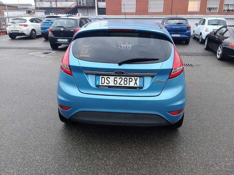 Gebraucht Ford Fiesta 82 PS (60 kW) 2008 Blau Limousine