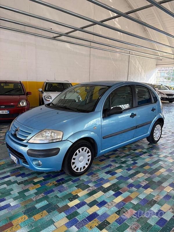 Usata Citroën C3 Elegance 73 CV (53 kW) 2005 Blu Berlina