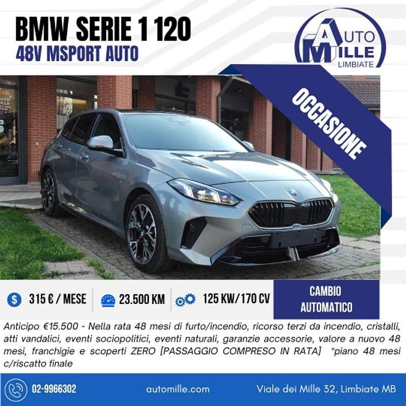 Usata BMW 120 M Sport 170 CV (125 kW) 2025 Grigio Utilitaria