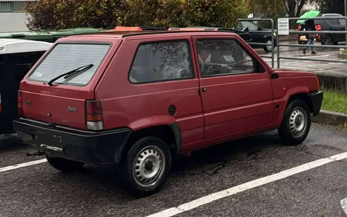 Usata Fiat Panda 39 CV (28 kW) 1997 Rosso Berlina
