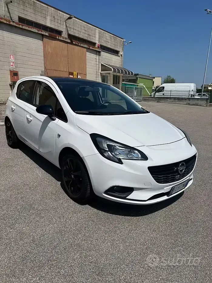 Usata Opel Corsa 90 CV (66 kW) 2016 Bianco Utilitaria