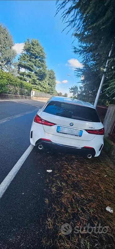 Usata BMW 118 M Sport 136 CV (100 kW) 2021 Bianco Utilitaria