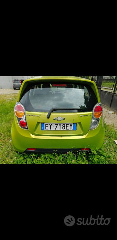 Usata Chevrolet Spark LS 68 CV (50 kW) 2014 Verde Utilitaria