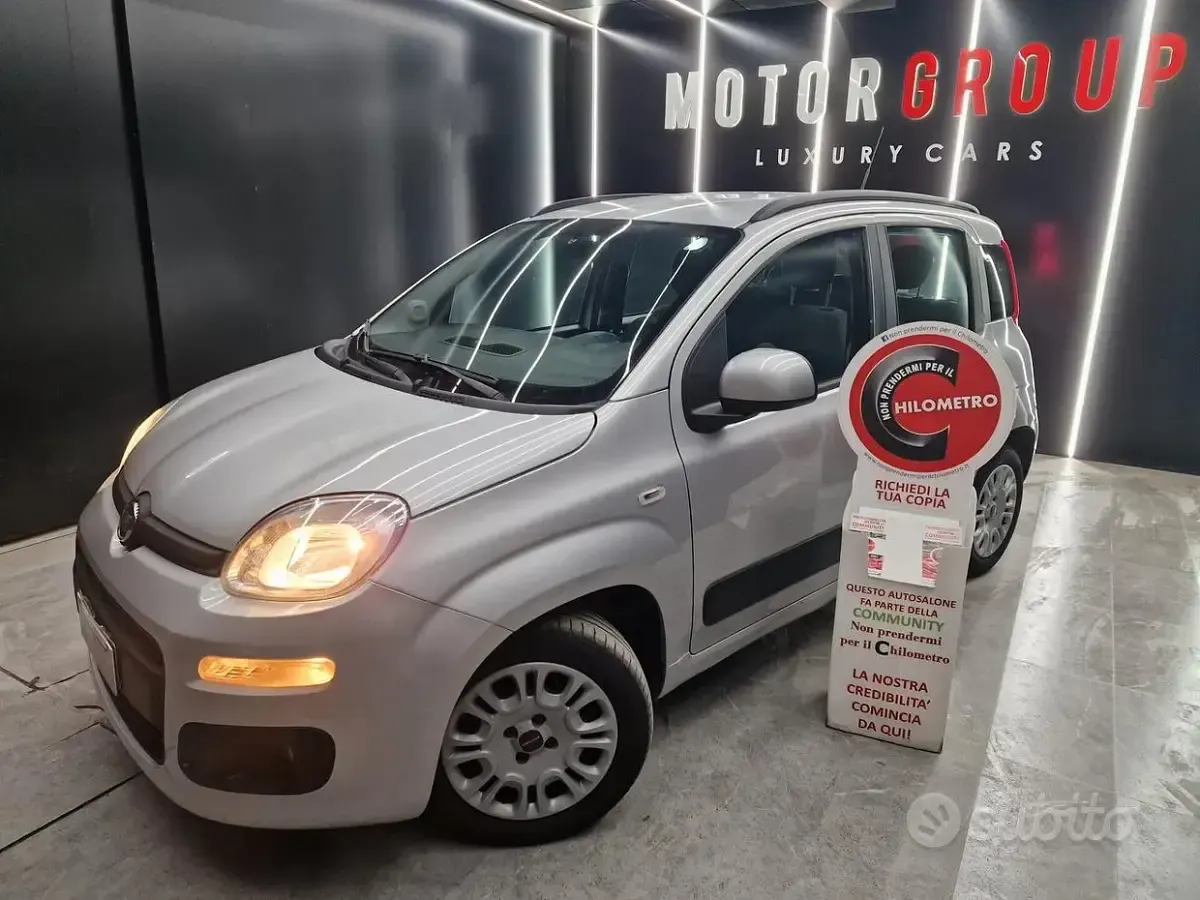 Usata Fiat Panda Easy 75 CV (55 kW) 2014 Grigio Utilitaria