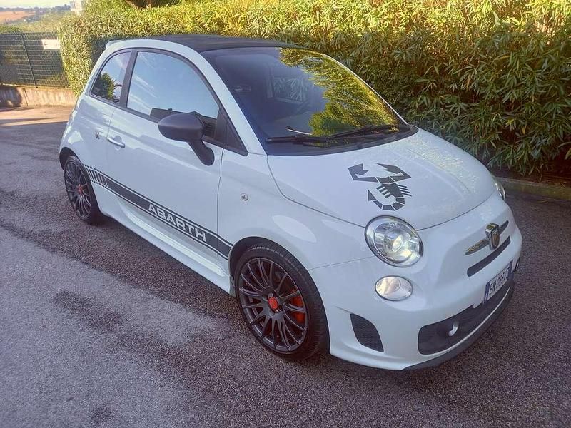 Usata Abarth 500C 140 CV (102 kW) 2012 Bianco Cabrio