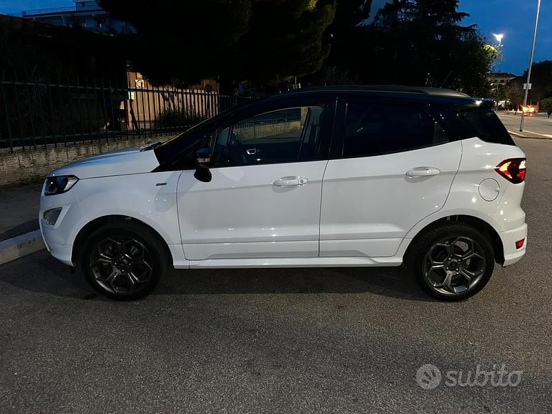 Bianco Usata 2018 Ford Ecosport ST SUV | 11.500 € (Buon prezzo) - Immagine 1/4