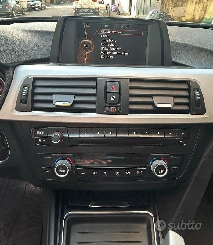 Usata BMW 316 Comfort Edition 116 CV (85 kW) 2014 Grigio scuro Berlina