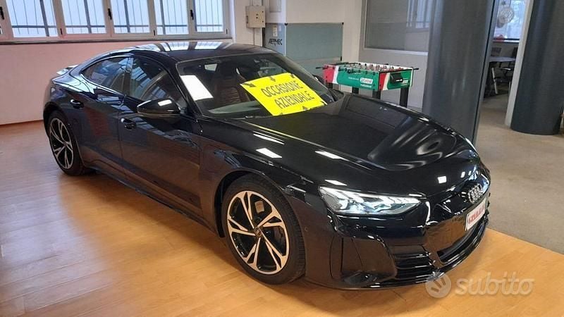 Grigio Usata 2021 Audi e-tron GT quattro Comfort Tre volumi | 55.500 € (Buon prezzo) - Immagine 1/4