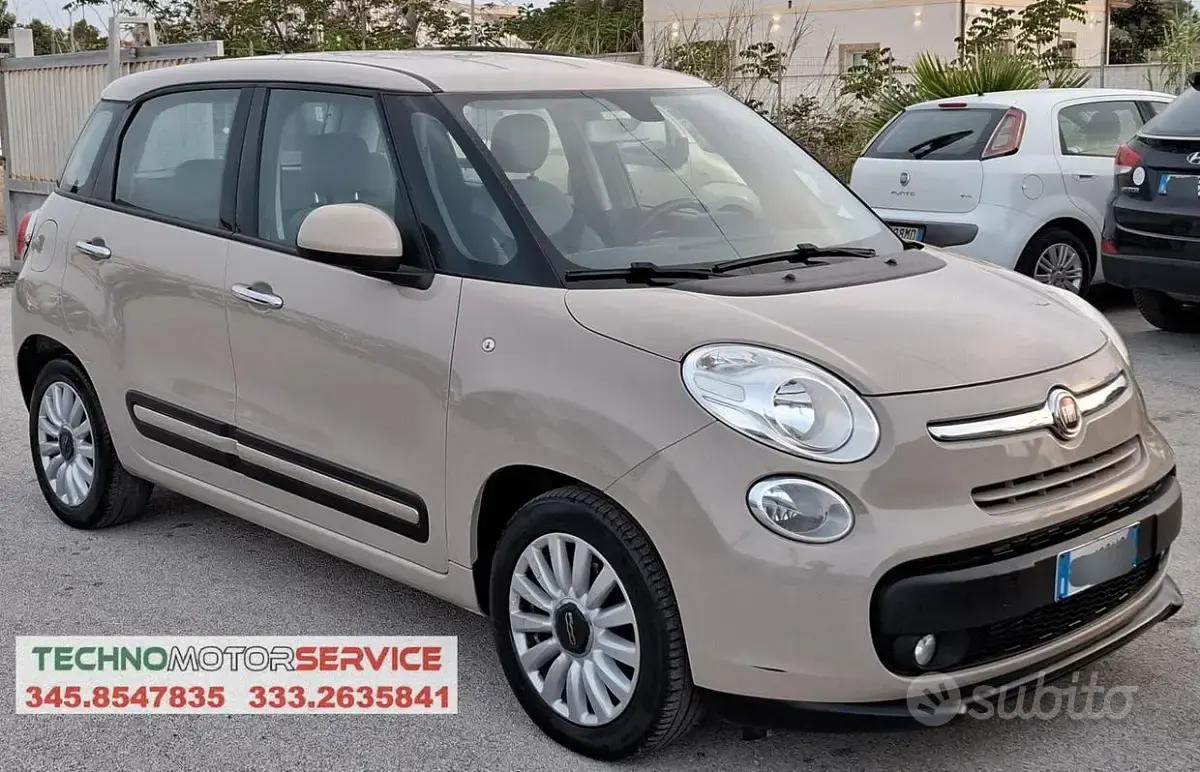 Usata Fiat 500L 95 CV (69 kW) 2017 Bianco Monovolume