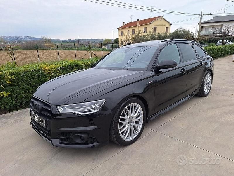 Usata Audi A6 Black Edition 190 CV (139 kW) 2018 Nero Station wagon