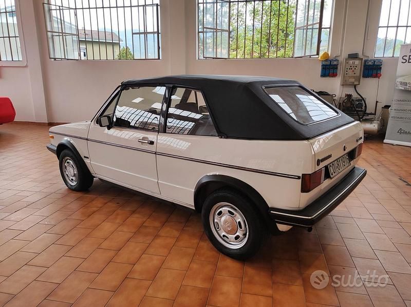 Usata VW Golf Cabriolet 69 CV (50 kW) 1981 Bianco Cabrio