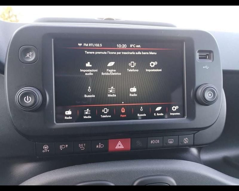 Usata Fiat Panda Cross Cross 69 CV (50 kW) 2024 Rosso Utilitaria