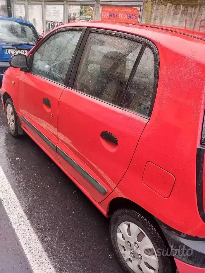 Usata Hyundai Atos Prime 59 CV (43 kW) 2003 Rosso Utilitaria