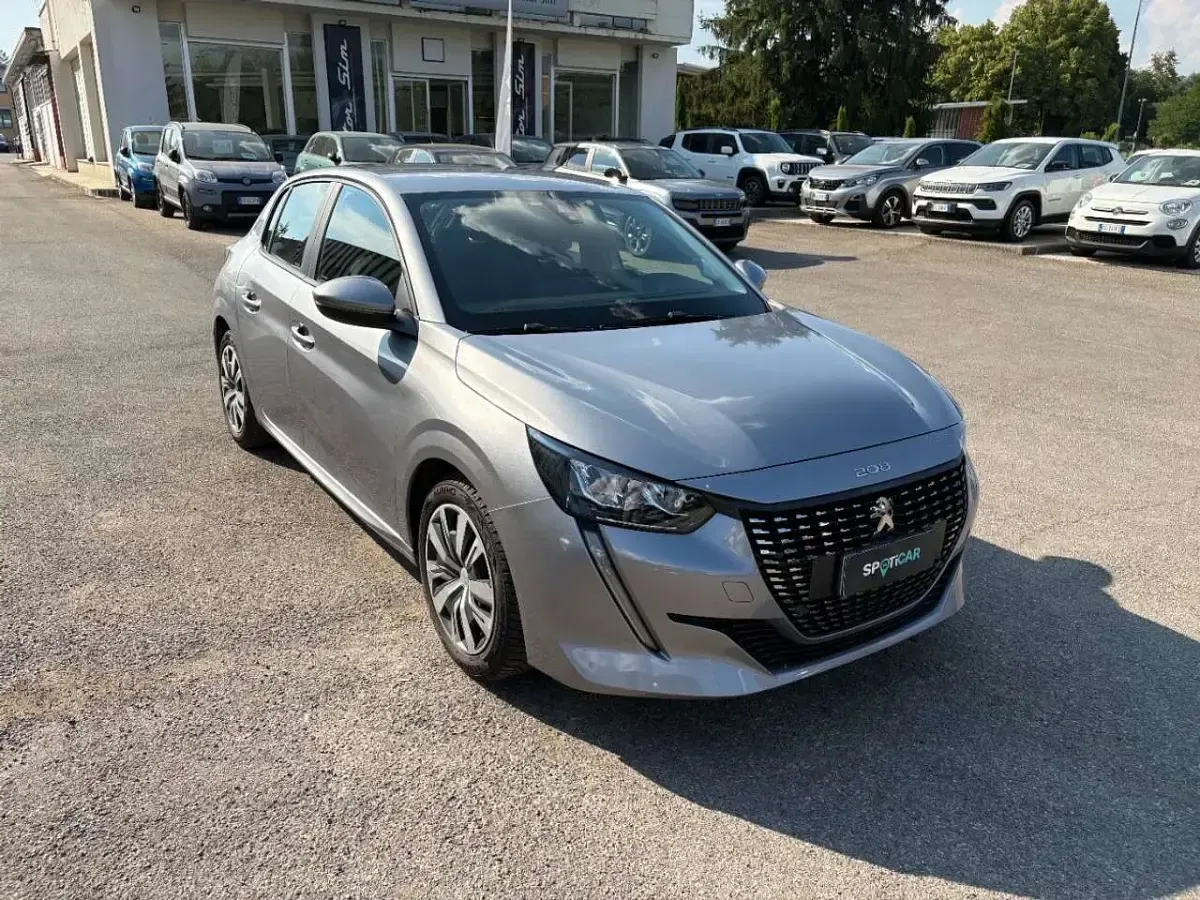 Usata Peugeot 208 Active 75 CV (55 kW) 2021 Grigio Utilitaria
