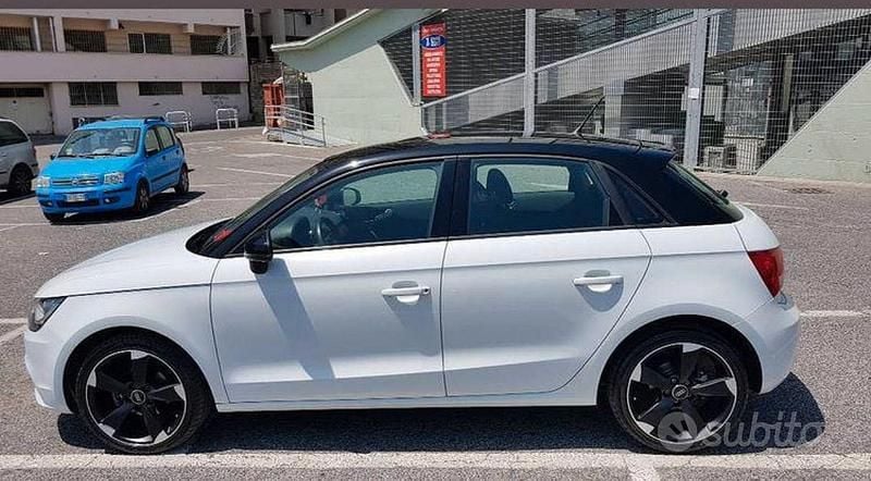 Usata Audi A1 105 CV (77 kW) 2014 Bianco Utilitaria