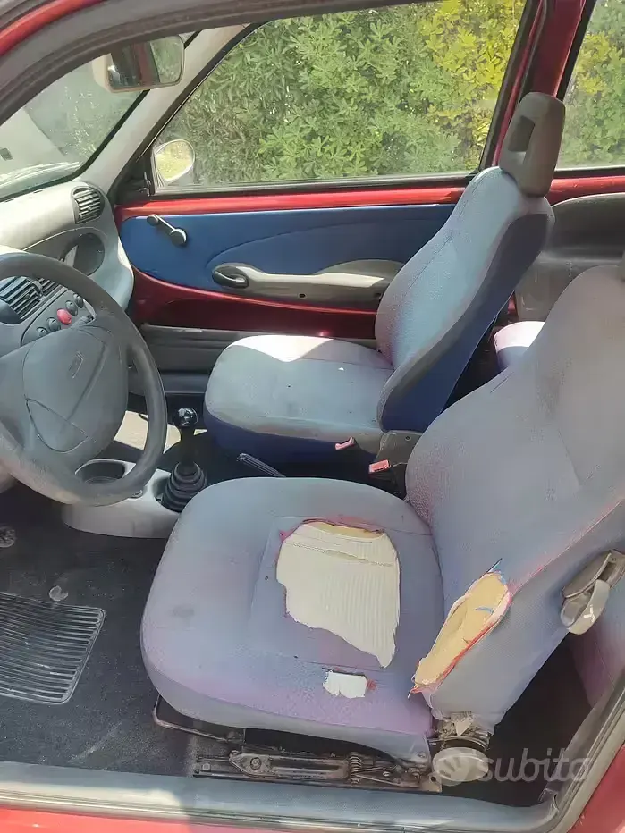 Usata Fiat Seicento 39 CV (28 kW) 2000 Rosso Utilitaria