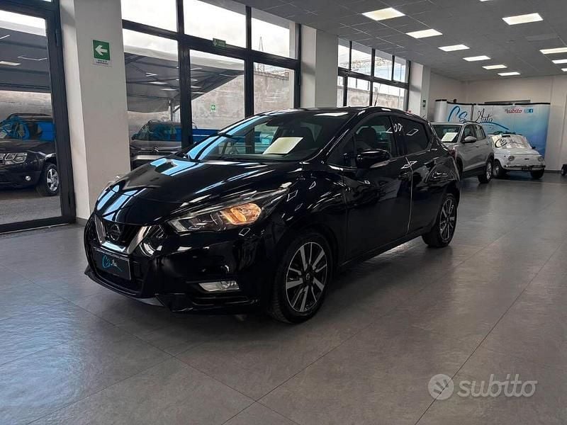 Usata Nissan Micra Acenta 90 CV (66 kW) 2018 Nero Utilitaria