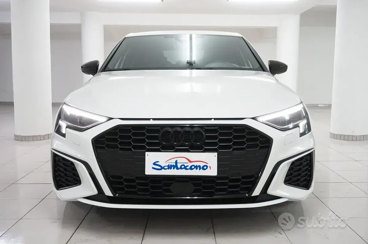 Usata Audi A3 S-Line 150 CV (110 kW) 2023 Bianco Berlina