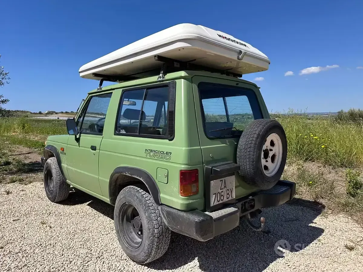 Usata Mitsubishi Pajero 84 CV (61 kW) 1988 Verde SUV