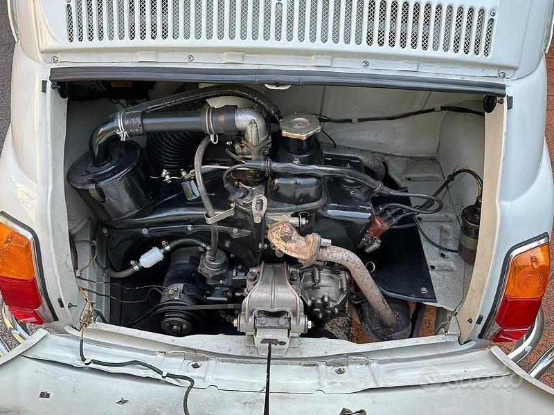 Usata Fiat 500 1960 Bianco Utilitaria