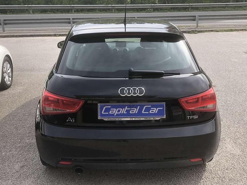 Usata Audi A1 Ambition 86 CV (63 kW) 2012 Nero Utilitaria