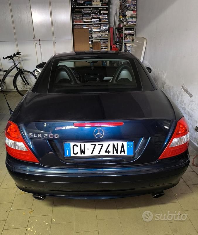 Usata Mercedes SLK200 2005 Blu Cabrio