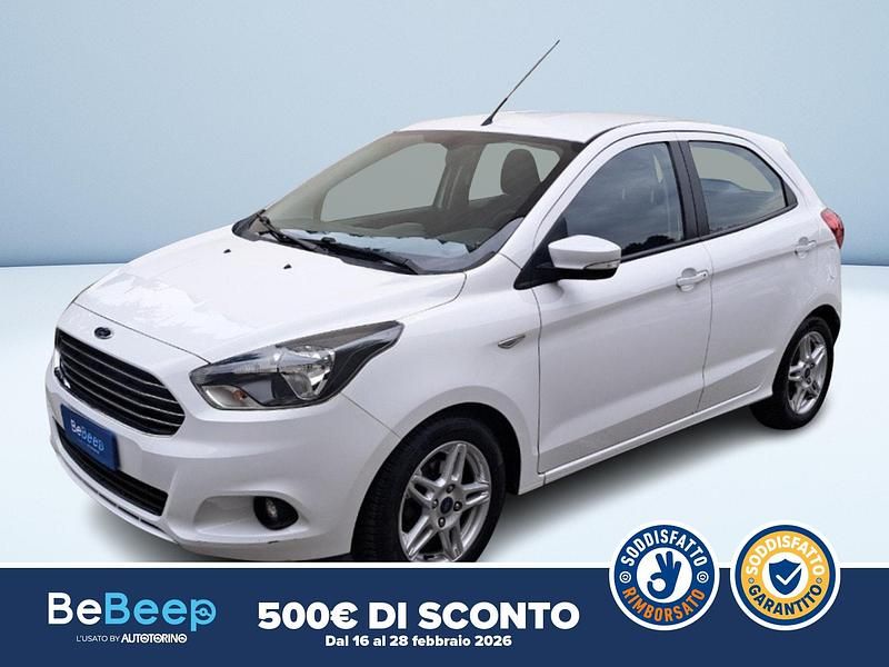 Usata Ford Ka Plus Ultimate 85 CV (62 kW) 2017 Bianco pastello Utilitaria