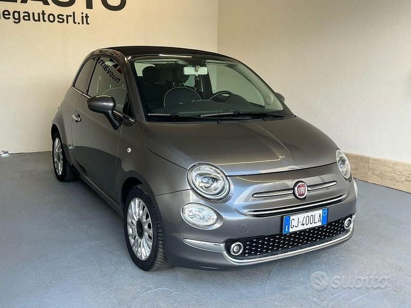 Usata Fiat 500C Lounge 69 CV (50 kW) 2016 Nero Cabrio