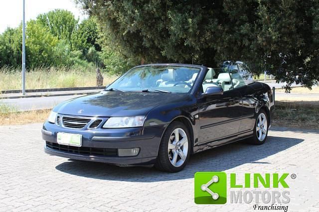 Usata Saab 9-3 Cabriolet Vector 150 CV (110 kW) 2005 Blu Cabrio
