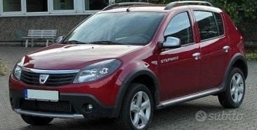 Usata Dacia Sandero 2009 Rosso Utilitaria